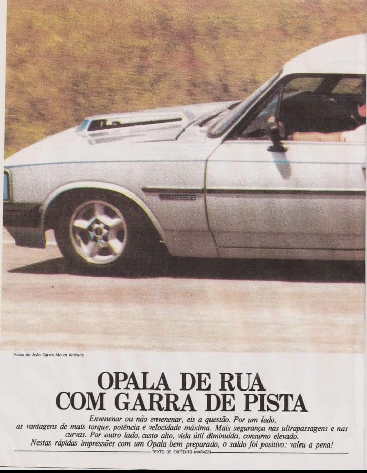 Matéria do Opala do Marcos Denigres para a matéria Louca por Opalas
