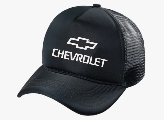 Boné Chevrolet Preto da Loja Louca por Opalas