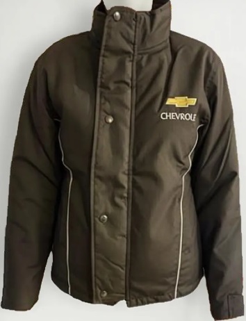 Jaqueta Feminina Impermeável Chevrolet da Loja Louca por Opalas