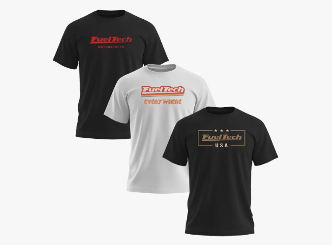 Kit 3 camisetas Fuel Tech Promocional da loja Louca por Opalas