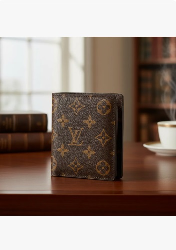 Carteira de couro original Louis Vuitton da Loja Louca por Opalas