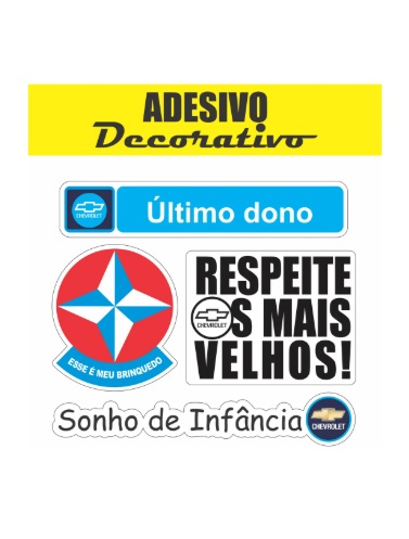 Kit de adesivos Opala Colecionador da Loja Louca por Opalas